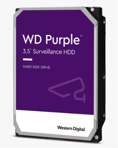 HDD 1000 GB (1 TB) SATA-III Purple (WD10PURZ). Жесткий диск (HDD) для видеонаблюдения. Western Digital в Абакане
