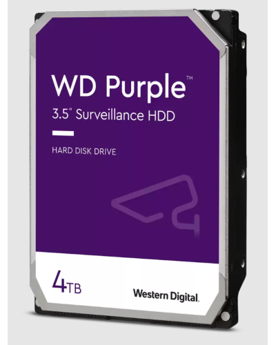HDD 4000 GB (4 TB) SATA-III Purple (WD43PURZ). Жесткий диск (HDD) для видеонаблюдения. Western Digital в Абакане