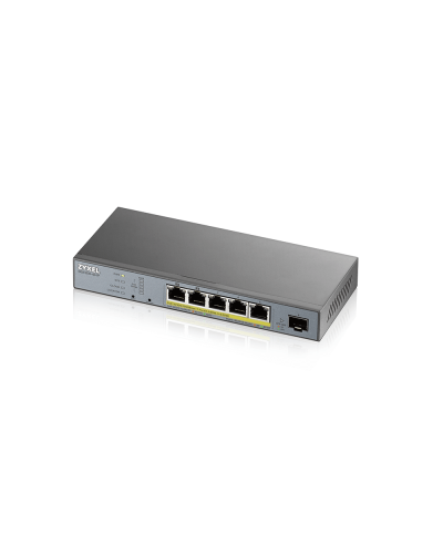 GS1350-6HP-EU0101F. L2 коммутатор PoE+ для IP-видеокамер. ZYXEL в Абакане