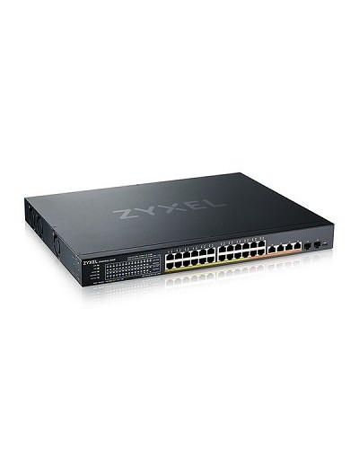 XMG1930-30HP-ZZ0101F. Гибридный мультигигабитный Smart L2+ коммутатор. ZYXEL в Абакане