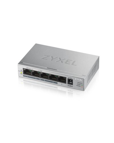 GS1005HP-EU0101F. Коммутатор сетевой PoE неуправляемый. ZYXEL в Абакане