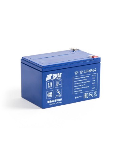 Skat i-Battery 12-12 LiFePo4 (646). Li-Ion аккумулятор. Бастион в Абакане