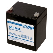АБ 1205С. Аккумулятор стационарный свинцово-кислотный с регулирующим клапаном. Болид