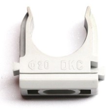 Держатель с защелкой D20 (51020) (уп 100 шт). Держатель с защелкой. ДКС