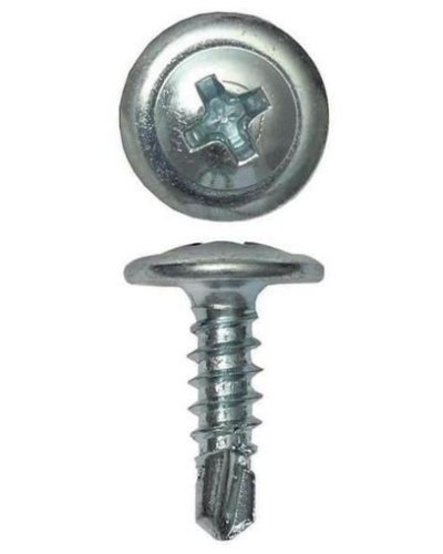 Саморез с пресс-шайбой 4.2х25 со сверлом (200 шт) (CM274025). Саморез с пресс-шайбой. ДКС в Абакане