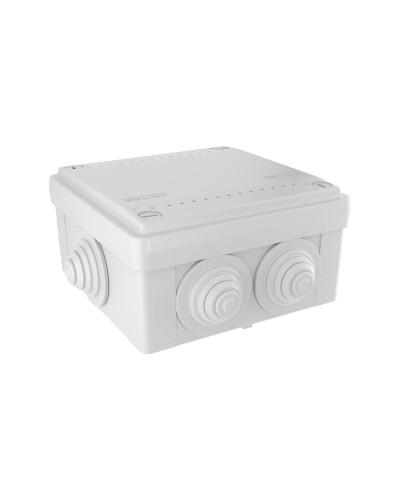 Коробка ответвительная с кабельными вводами IP55, 100х100х50 (53801). Коробка ответвительная. ДКС в Абакане