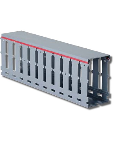 Короб перфорированный, серый RL12 100x80 (00153RL): Короб перфорированный в Абакане