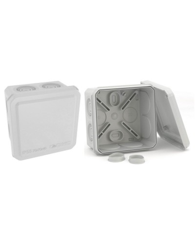 Коробка ответвительная с кабельными вводами IP55, 70х70х40 (53770). Коробка ответвительная. ДКС в Абакане