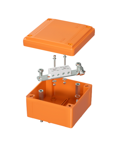 Коробка FS 100х100х50 4P (FSB10404): Коробка ответвительная огнестойкая из термопласта в Абакане
