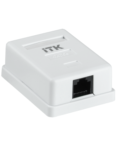 CS2-1C5EF-12-G. Настенная розетка RJ45. GENERICA в Абакане