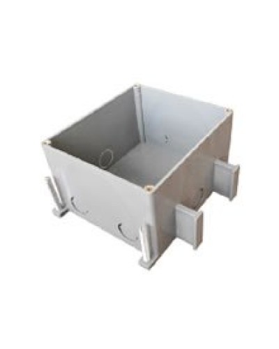 Коробка для люков в пол на 2 поста BOX/2+2ST66 (70125): Коробка для люков в пол на 2 поста 45х45мм + 2 модуля 45х22,5 (70025), пластик в Абакане