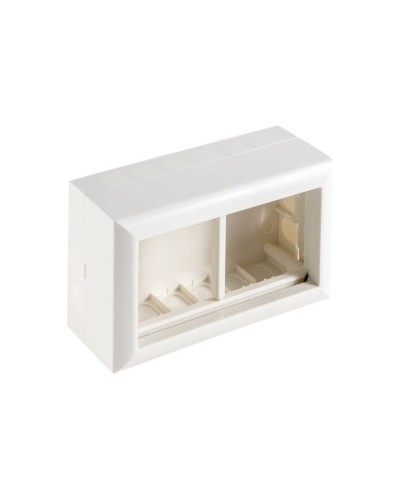 Коробка на 2 модуля для механизмов 45х45мм SM45/4 (72944): Коробка для механизмов в Абакане