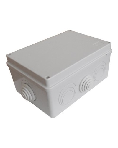 Коробка JBS210 210х150х100, 8 вых., IP55, серая (44016). Коробка монтажная. Экопласт в Абакане