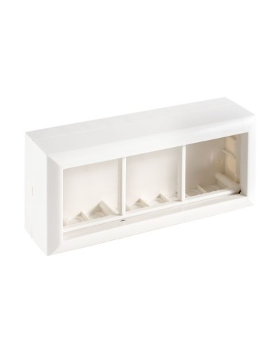 Коробка на 3 модуля для механизмов 45х45мм SM45/6 (72946): Коробка для механизмов в Абакане