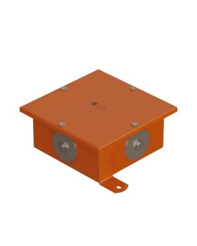 Коробка SMB120 металлическая 120х120х60, 4 металлических заглушки (56004S). Коробка, 4 металлические заглушки. Экопласт в Абакане