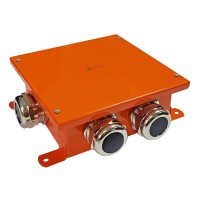 Коробка SMB165 металлическая 164х164х65, 10P (0,15-2,5 мм²) (56069E). Коробка, огнестойкая. Экопласт