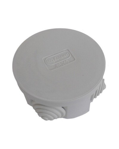 Коробка 3001 D70x36, 4 вых, IP55, серая (44001HF). Коробка монтажная. Экопласт в Абакане