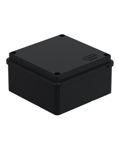 Коробка BJB/JBS100 100х100х55, IP56, черная (44057BL-1). Коробка монтажная. Экопласт в Абакане