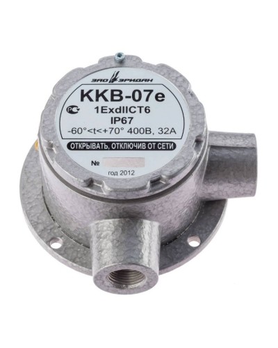 ККВ-07е-Ех-А-Р1-У-БК1, ШТ1/2+ШТ1/2. Коробка коммутационная взрывозащищенная угловая. Эридан в Абакане