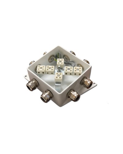 КМ-О (12к*6,0)-IP66-120х120, два ввода: Коробка монтажная огнестойкая в Абакане