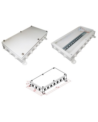 КМ IP55-2040. Коробка монтажная электротехническая. Гефест в Абакане
