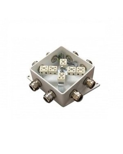 КМ-О (12к*10,0)-IP66-120х120, четыре ввода: Коробка монтажная огнестойкая в Абакане
