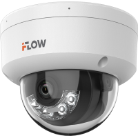 F-IC-2422C2MS(4мм). Бюджетная IP-видеокамера купольная. i-FLOW