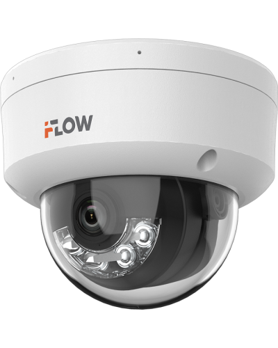 F-IC-2422C2MS(4мм). Бюджетная IP-видеокамера купольная. i-FLOW в Абакане