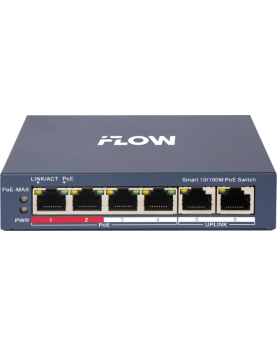 F-SW-EM206POE-VM. Коммутатор с POE. i-FLOW в Абакане