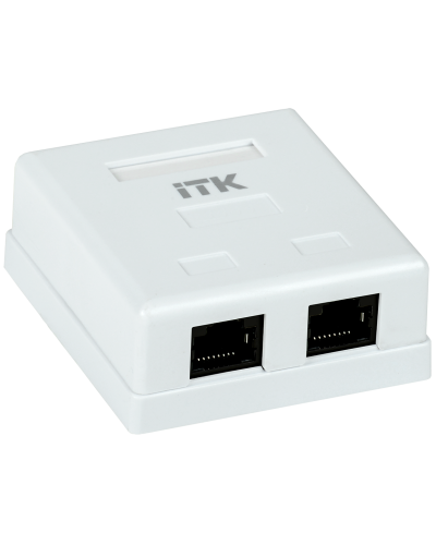 CS2-1C5EU-22-G. Настенная розетка RJ45. GENERICA в Абакане