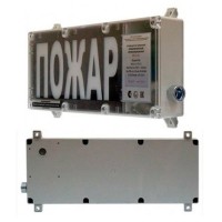 ВП-Т-С Выход (i) РВ Ex ib I Mb X, 1Ex ib IIC T6 Gb X. Оповещатель охранно-пожарный световой взрывозащищенный (табло). ИП Раченков А.В.