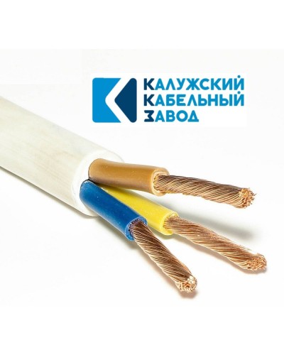 ПВС 3х10,0 белый ГОСТ ККЗ. Провод со скрученными жилами. ККЗ (Калужский Кабельный Завод) в Абакане