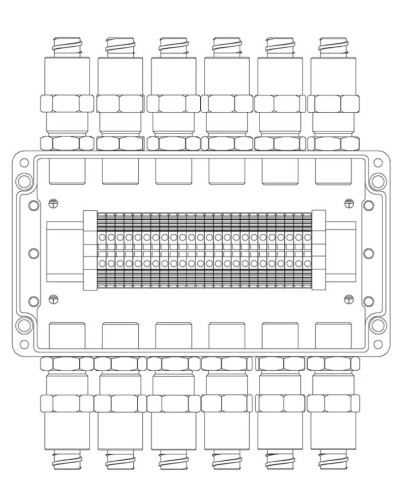 КВМК 2401. Коробка коммутационная взрывозащищенная. Компания СМД в Абакане