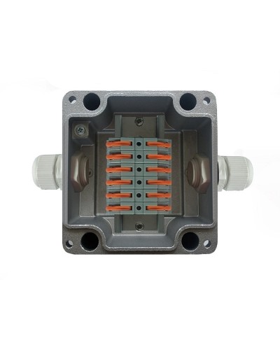 МКС Мороз, 2В, с клеммниками REXANT, IP66/IP68. Коробка коммутационная металлическая. Магнито-Контакт в Абакане