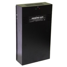 Резерв 12/5 PRO (цвет корпуса черный). Источник вторичного электропитания резервированный. МикроКомСервис