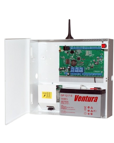 S632-2GSM-BK25-W (S632-2GSM-BK), Бокс-комплект под 7Ач, белый. Устройство оконечное объектовое приемно-контрольное c GSM коммуникатором. Проксима в Абакане