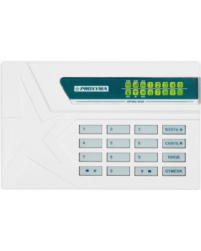 W500RWL+ Optima. Объектовый прибор с встроенными GSM, РПП Ладога-РК/Ладога-РК+, проводными шлейфами и W-Fi. Проксима в Абакане