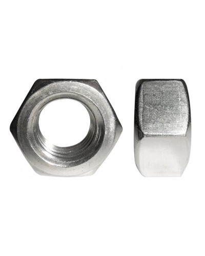 Гайка шестигранная нержавеющая (А2) M8 (DIN 934) (500 шт) (PR08.7456). Гайка шестигранная нержавеющая (А2). Промрукав в Абакане