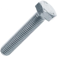 Болт с шестигранной головкой оцинкованный М8х70 (DIN 933) (50 шт) (PR08.2527). Болт с шестигранной головкой. Промрукав