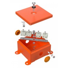 Коробка огнестойкая 110х110х65 (70-0360-FR6.0-8). Коробка огнестойкая для открытой установки. Промрукав