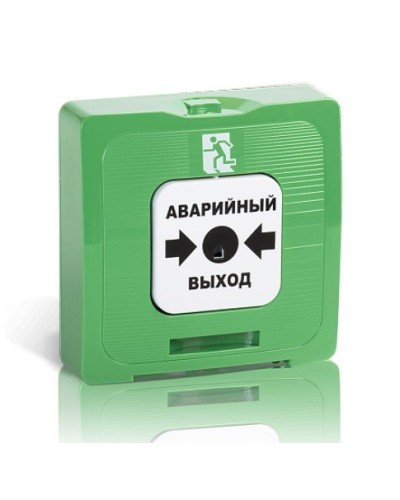 ИР 513-10 АВАРИЙНЫЙ ВЫХОД (зелёный). Элемент дистанционного управления. Рубеж в Абакане