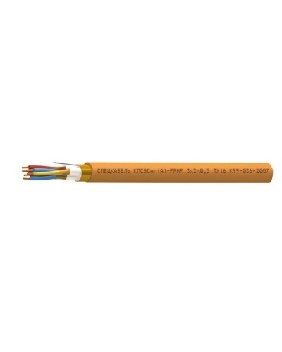КПСЭСнг(А)-FRHF 1х2х1,0 (Спецкабель). Кабель огнестойкий, с пониженным дымо- и газовыделением. Спецкабель в Абакане