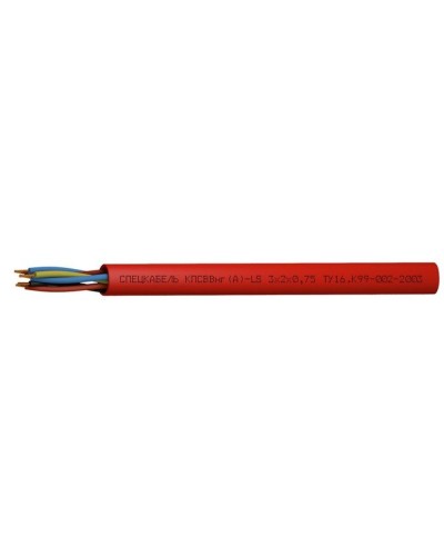 КПСВВнг(А)-LS 3х2х1,5 (Спецкабель). Кабель симметричный для систем сигнализации и управления, групповой прокладки, с пониженным дымо- и газовыделением. Спецкабель в Абакане