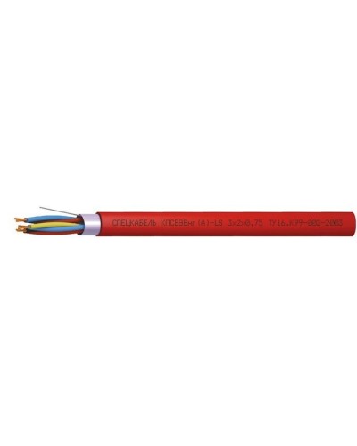 КПСВЭВнг(А)-LS 4х2х2,5 (Спецкабель). Кабель симметричный для систем сигнализации и управления, групповой прокладки, с пониженным дымо- и газовыделением. Спецкабель в Абакане