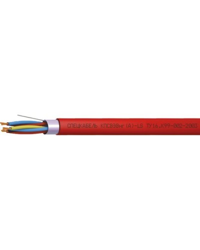 КПСВЭВнг(А)-LS 2х2х1,5 (Спецкабель). Кабель для систем пожарной и охранной сигнализации, с пониженным дымо- и газовыделением. Спецкабель в Абакане