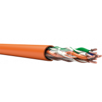 TechnoLAN U/UTP Cat 5e PVC LS нг(A)-FRLS 2x2x0,52. Кабель «витая пара» (LAN) для структурированных систем связи. СПКБ-Техно