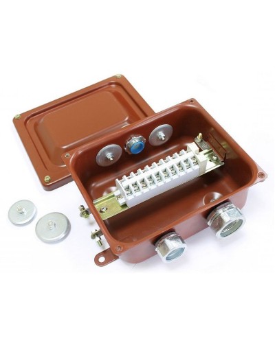ККМА-10 У2 IP54 (zeta30372). Коробка клеммная металлическая с муфтами АТК для трубной электропроводки. ЗЭТА в Абакане