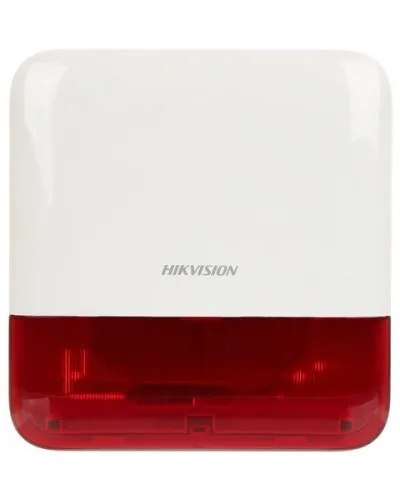 DS-PS1-E-WE Red Indicator. Оповещатель свето-звуковой радиоканальный уличный. AX PRO Hikvision в Абакане