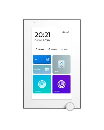 AZ-07LL WHITE. Монитор IP-видеодомофона цветной. BAS-IP в Абакане
