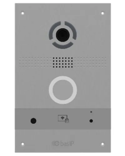 AV-08FB SILVER. Вызывная панель IP-домофона. BAS-IP в Абакане